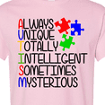 thumbnail image 4 of Inktastic Autism Awareness Acronym T-Shirt, 4 of 5