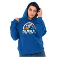 thumbnail image 3 of NASA Vintage Retro Space Shuttle Unisex Plus Size Hoodie Brisco Brands 4X, 3 of 5