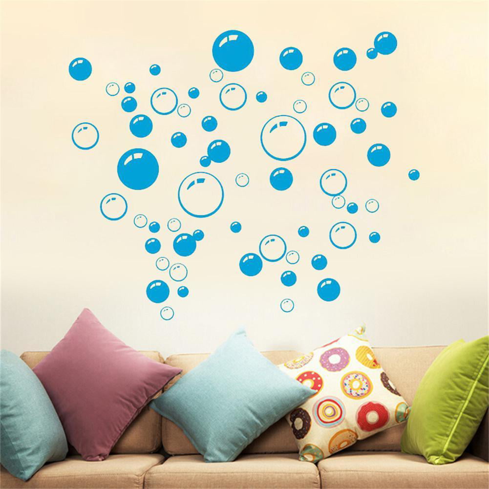 88 Bubbles Wall Art Bathroom Window Shower DIY Tile Stickers T1Y5 Room Kids T7Q9 