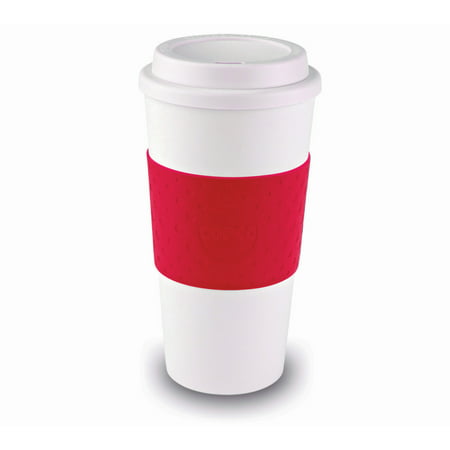 Copco Acadia Reusable Togo Mug Coffee Cup Cherry Red Eco