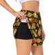 thumbnail image 1 of Balery Tangerine Pantalones cortos deportivos para mujer con forro y dos bolsillos, elásticos, para entrenamiento, gimnasio, yoga-Large, 1 of 7