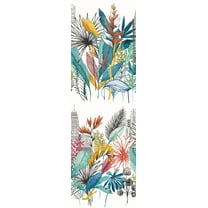 ohpopsi Sierra Blue Urban Tropic Wallpaper, 19.7-in by 33-ft, 54.18 sq. ft.