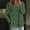 Green, variant on Boho Tops for Women Embroidered Tops for Women Embroidered Blouse Vintage Floral Summer Gauze Shirts Bohemian Tees Linen Shirts for Women Peplum Tunic Tops 3/4 Sleeve Tunic Top White M