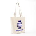thumbnail image 7 of CafePress - Keep Calm I'm Australian - Unisex Canvas Tote Bag, Beige, 1-Piece, 7 of 7