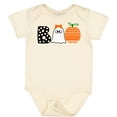 thumbnail image 3 of Inktastic Halloween Boo Cute Ghost and Pumpkin Boys or Girls Baby Bodysuit, 3 of 5