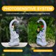 thumbnail image 3 of Estatuas Búho Bienvenida Al Aire Libre Resina Solar Con LED Divertida, 3 of 9
