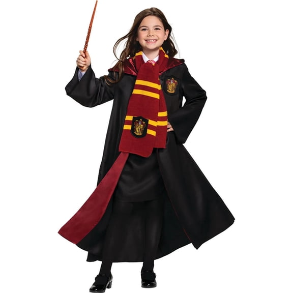 Disguise Harry Potter Gryffindor Scarf Girl's Halloween Fancy-Dress Costume, One Size