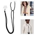thumbnail image 1 of OUNONA Portable Phone Lanyard Negro Con Correa Ajustable Y Para Teléfono, 1 of 7