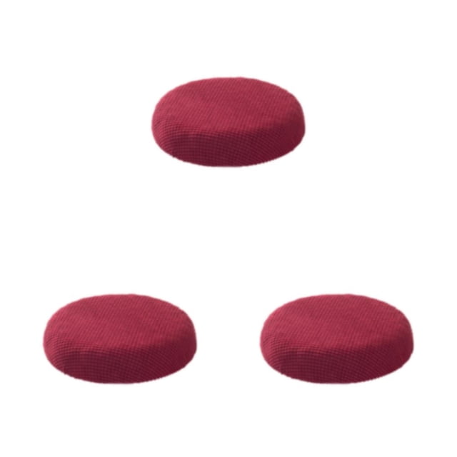 Cojines para taburete Advancent color vino rojo