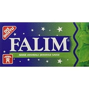 Falim Sugarless Plain Gum Individually Wrapped, Mint Flavored, 100 Piece - 4 PACK