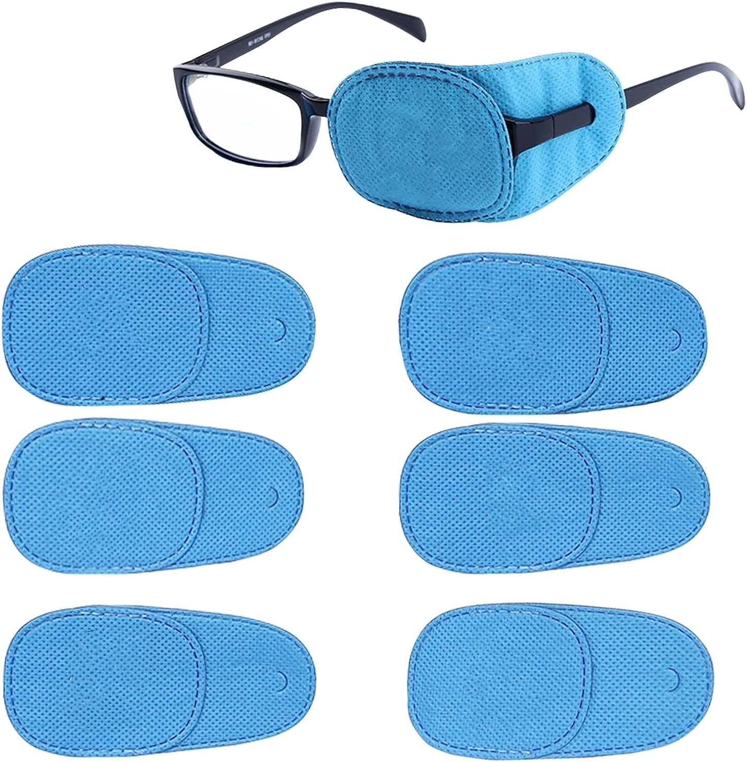 Full Coverage Kids Eye Patch For Glasses, Reusable Patch For Lazy Eye Treatment, Amblyopia Therapy, Strabismus Care And Vision Training - View #7