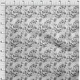 thumbnail image 4 of oneOone Rayon Gray Fabric Florals Sewing Craft Projects Fabric Prints By Yard 56 Inch Wide, 4 of 4