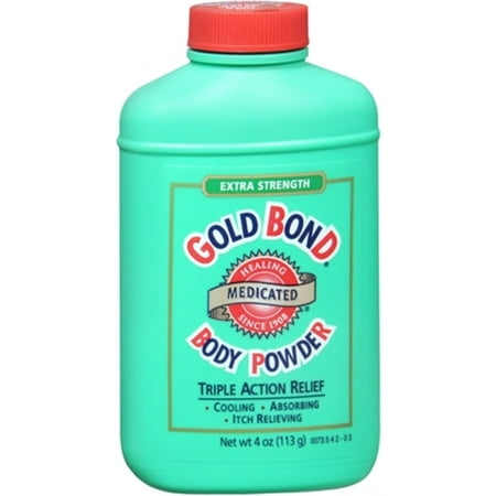Gold Bond Body Powder Medicated Extra Strength 4 oz (Pack of 2)