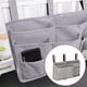 thumbnail image 3 of Bolsa colgante Sunnimix con 8 bolsillos Tela Oxford Gris Carrito de noche, 3 of 8