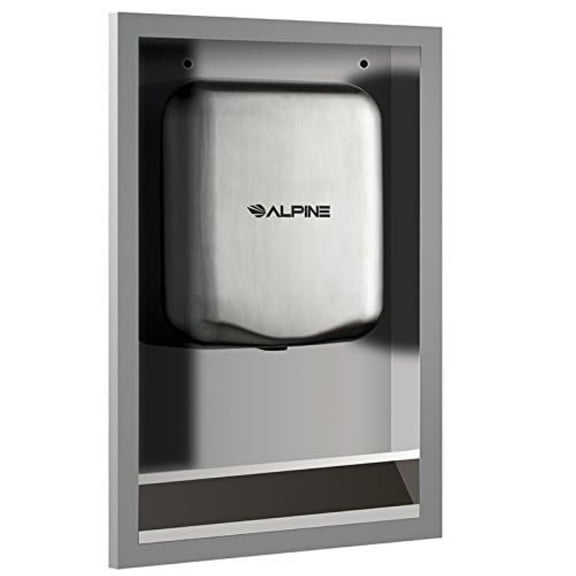 Alpine Bathroom Hand Dryer Recess Kit, Hand Dryer Sold Separately