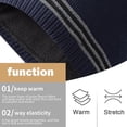 thumbnail image 4 of Gorro de invierno para hombre, gorro cálido y suave con forro para mujer, 4 of 5