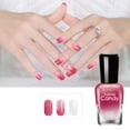 thumbnail image 1 of Esmalte de uñas aceitoso y cálido para realzar las uñas de larga duración, que no se hornean ni se pelan, 10 ml, 1 of 3
