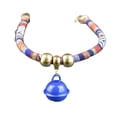 thumbnail image 2 of Cat Collar with Bell for Small Dogs, Colorful Beaded Pet Necklace Adjustable Breakaway Collar Bohemian/style Accessory for Cats Kittens Puppies, 1Pcs, A, 2 of 4
