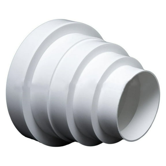 Duct Reducer For Ventilation Systems 80 To 150Mm Diameter Round Tube