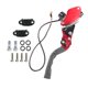 thumbnail image 1 of 22mm CNC aluminio motocicleta manillar freno hidráulico y palanca de embrague modificación ajuste para Scooter 50cc-300cc - Rojo Soledad embrague hidráulico, 1 of 7
