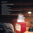 thumbnail image 4 of Difusor De Aceites Esenciales, Difusor De Aromaterapia Con Altavoz, Humidificador Cool Mist De 200ml Con Luces Para Grandes Habitaciones, Hogar, 6-8H Mist Time, 4 of 7