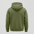 thumbnail image 5 of Lightweight Hoodie Men Fall Winter Fleece Drawstring Oversized Sweatshirts, 2XL, 5 of 8