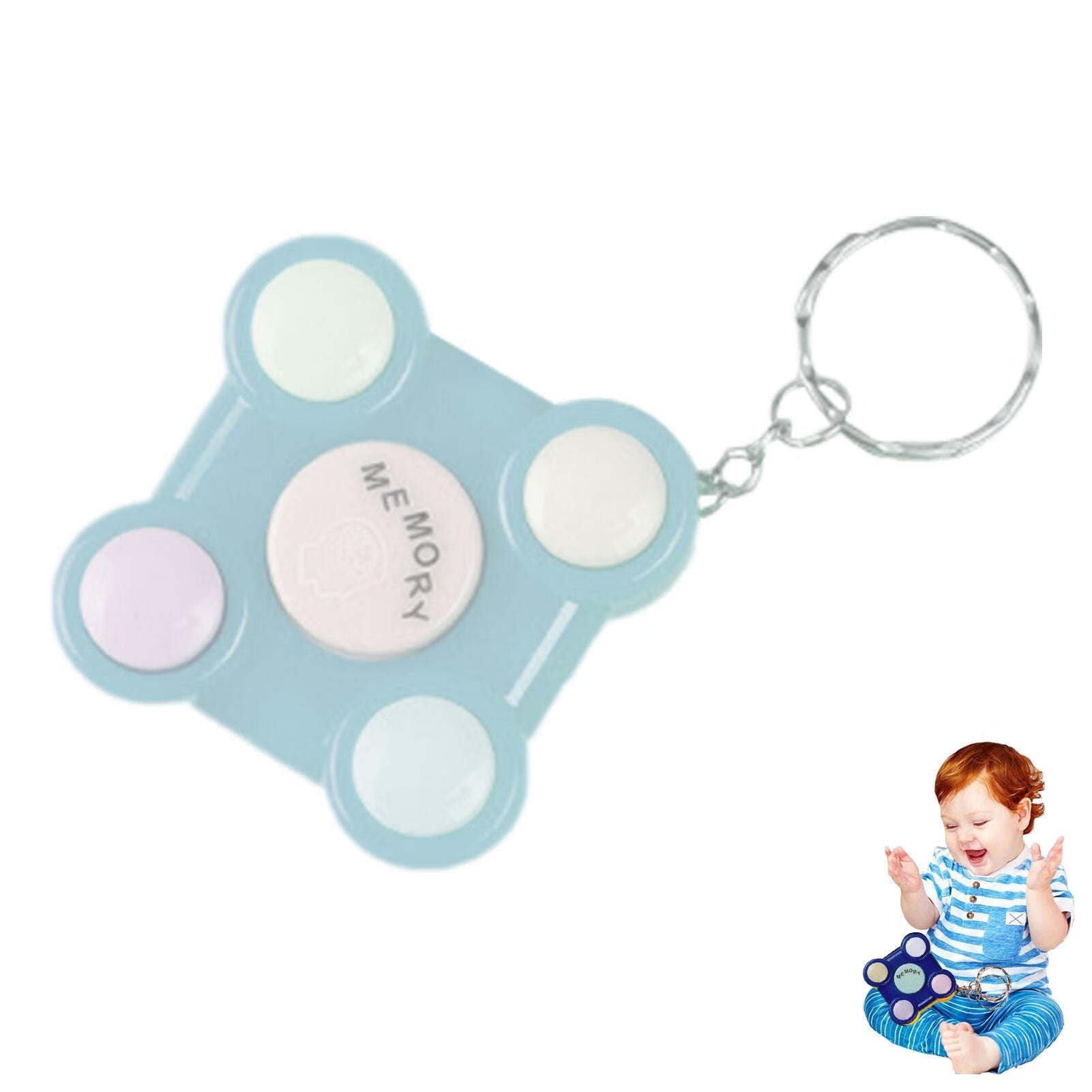 Megawheels Handheld Memory Game Flashing Electronic Memory Brain Game