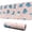 Pink Cartoon Dinosaurs-1, variant on Long Mouse Pads for Desk,Pink Cartoon Dinosaurs Eggs Pattern Desk Mats on Top Of Desks, Desk Mouse Pad Extra Large with 3mm Non-Slip Base and Stitched Edge for Gaming,Office,Work,Home 31.5"x11.8"