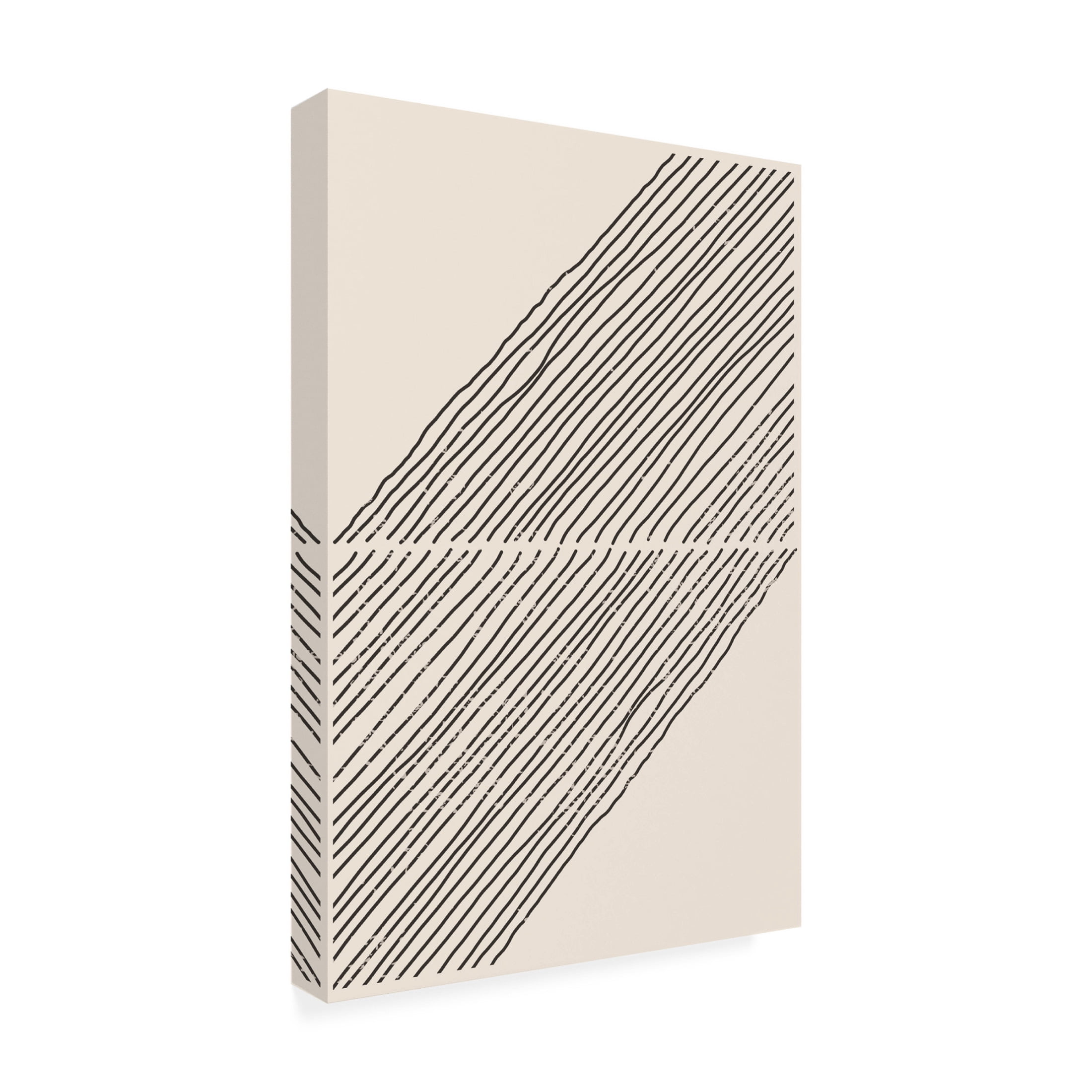 Trademark Fine Art jay stanley Geometric Set 3 Canvas Wall Art