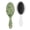 Avocado Il, variant on Leopard Print Paddle Hair Brush - Round-Tip Bristles for Gentle Detangling, Anti-Frizz & Scalp Massage, Ergonomic Handle for All Hair Types