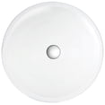 thumbnail image 3 of Anzzi Ls-Az8091 Warika 16-1/2" Circular Glass Vessel Bathroom Sink - White, 3 of 5