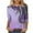Multicolor Plus Size Blouse for Women_v, variant on CYMMPU Spring Tunic Tops Boho Blouses for Women Dressy Casual Flower Pattern Fall Trendy Shirts 3/4 Sleeve Round Neck Loose Fit Lightweight Basic Tees Multicolor XL
