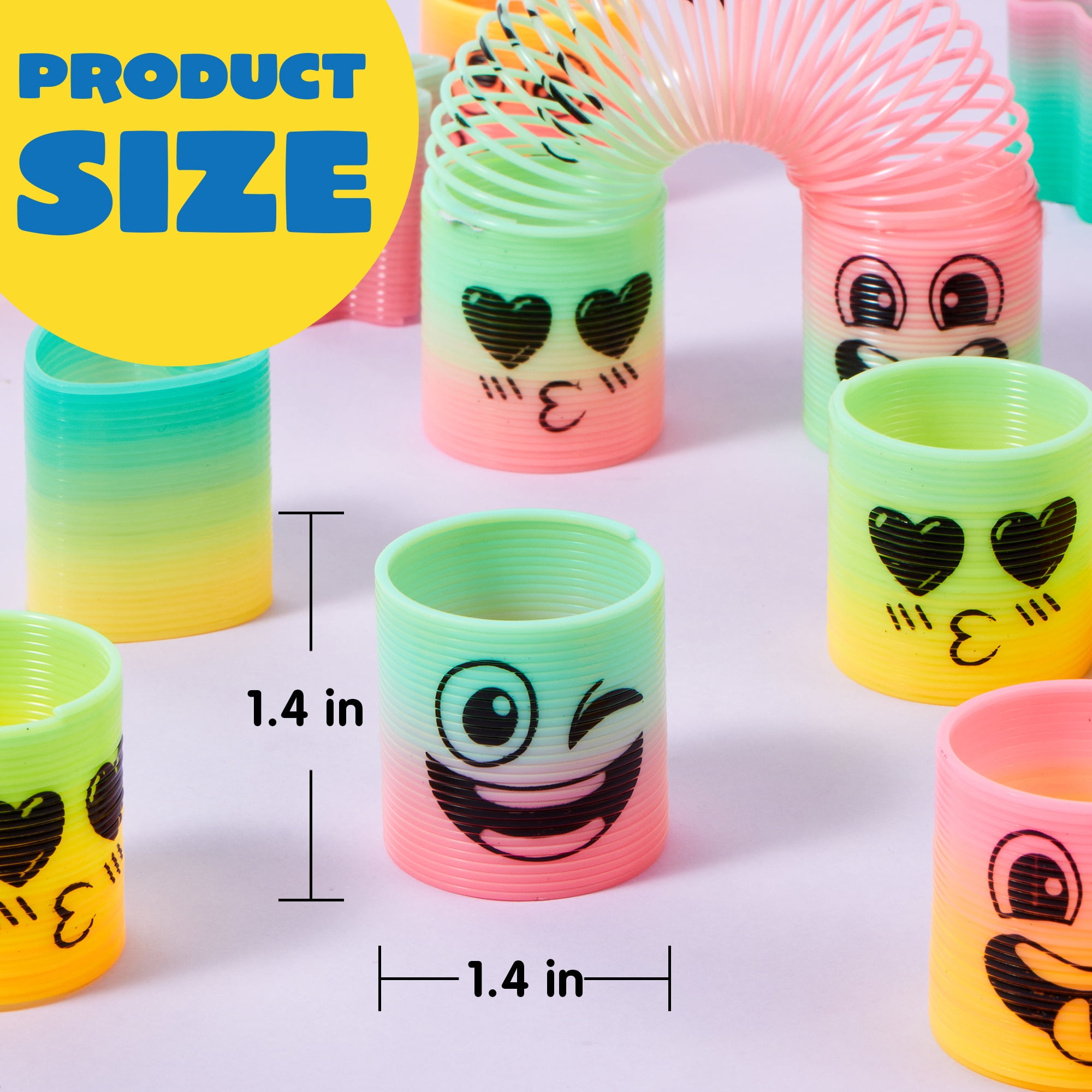 120 Pcs Mini Spring Toys