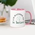 thumbnail image 3 of CafePress - I'd Rather Be In Ireland Mug - 11 oz Ceramic Mug - Novelty Coffee Tea Cup, 3 of 4