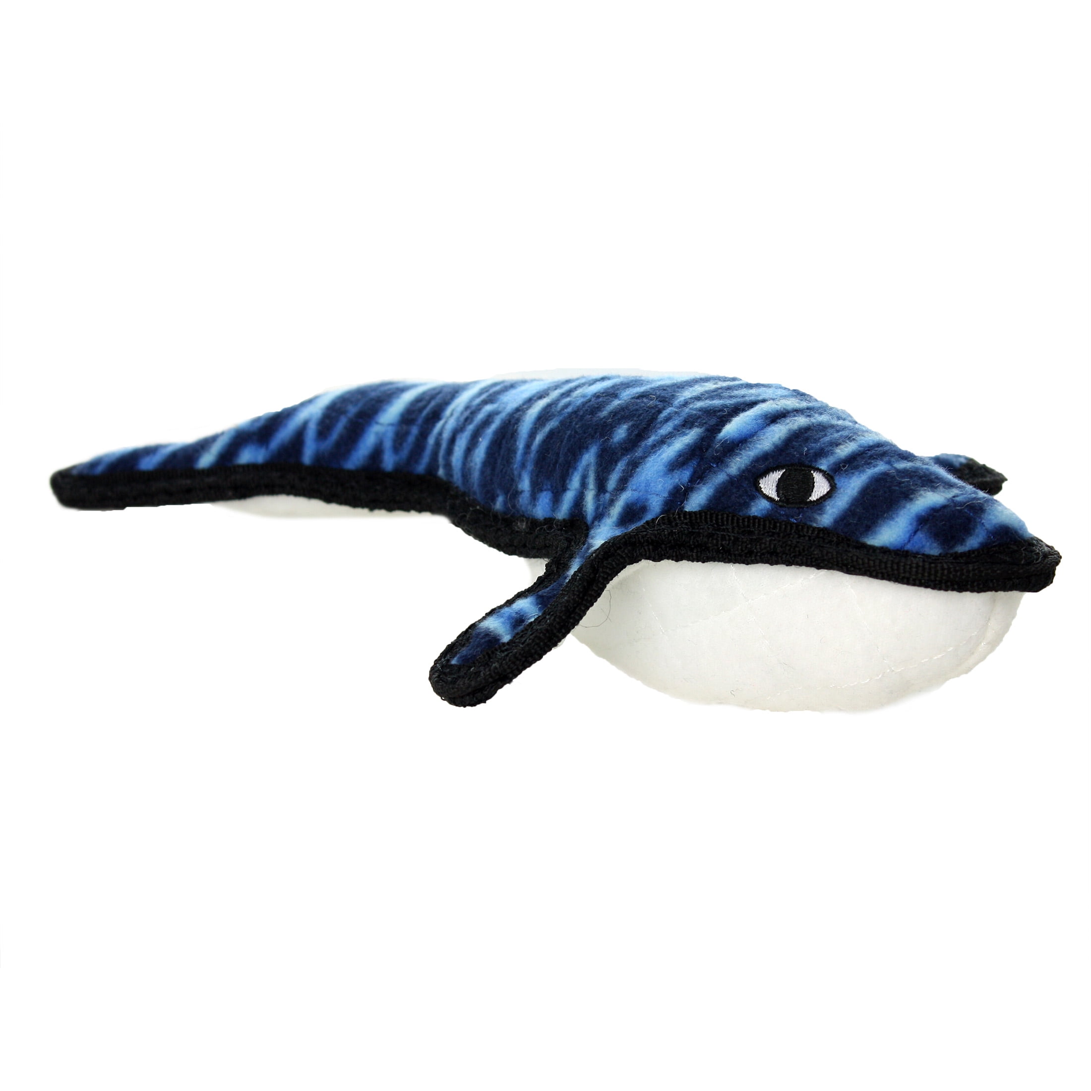 Tuffy Ocean Creature Whale Durable Squeaky Plush Dog Toy