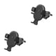 thumbnail image 4 of Kearding Soporte de teléfono para automóvil con gancho Soporte de ventilación Soporte de clip Tablero de instrumentos Marco giratorio de 360 Negro salida de aire/con gancho 2piezas, 4 of 6