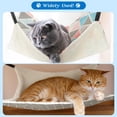 thumbnail image 3 of Columpio Colgante para Gatos Jetec Reversible Suave y Transpirable, 3 of 7