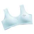 thumbnail image 4 of Girls Wireless Bras Comfortable Cotton Little Girls Training Bras 4 Pack, 4 of 7