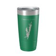 thumbnail image 1 of Pascoag Lake Map Tumbler Travel Mug Insulated Laser Engraved Coffee Cup Rhode Island 20 oz Green, 1 of 1