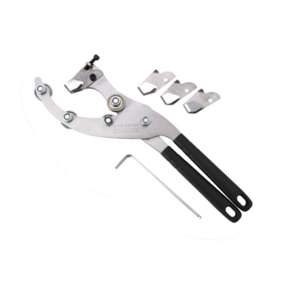 Almencla Fruit Tree Peeling with 4 Blade Barking Cutter Scissors for Garden Bonsai
