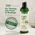 thumbnail image 5 of Thicker Fuller Hair Strengthening Conditioner with Mongongo Oil and Green Coffee, 12 oz, 5 of 6