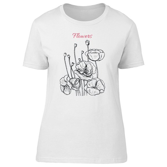 Flowers With Big Pistils Tee Women's -Image by Shutterstock