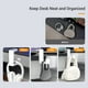 thumbnail image 3 of Soporte para auriculares ajustable 360°, 1 unidad, 18,89 € Soporte giratorio para auriculares, 3 of 6