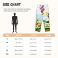 thumbnail image 4 of Lsque Pikmin Print Women's Pajama Pants, Lounge Pant - Comfortable Home Wear,Elastic Waistband, Stylish Design-Medium, 4 of 9