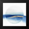 thumbnail image 2 of Isabelle Z 12x12 Black Modern Framed Museum Art Print Titled - Indigo Eclipse II, 2 of 5
