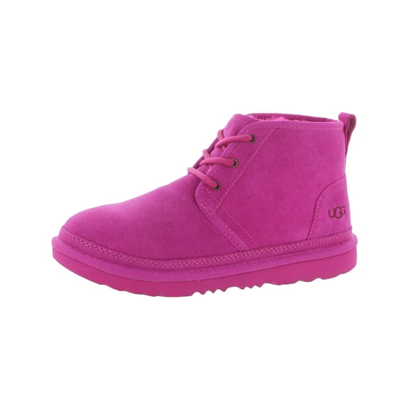 Ugg Girls Neumel lI Big Kid Suede Ankle Boots Pink 5 Medium (B,M) Big Kid
