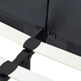 thumbnail image 2 of GrandRest 14" Dura Metal Faux Leather Platform Bed Frame, Queen, 2 of 2