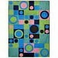 thumbnail image 2 of Kid Essentials - Teen Area Rugs City Block, 7'8" x 10'9", Green, 2 of 2
