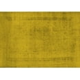thumbnail image 1 of Ahgly Company Machine Washable Indoor Rectangle Oriental Yellow Industrial Area Rugs, 5' x 7', 1 of 4