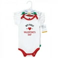 thumbnail image 2 of Hudson Baby Infant Boy Cotton Bodysuits, Boy First Valentine Easter, 6-9 Months, 2 of 5